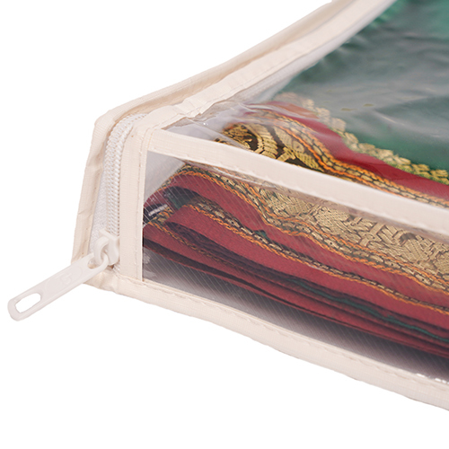 20mm Transparent Piping Ivori PVC Packaging Bag