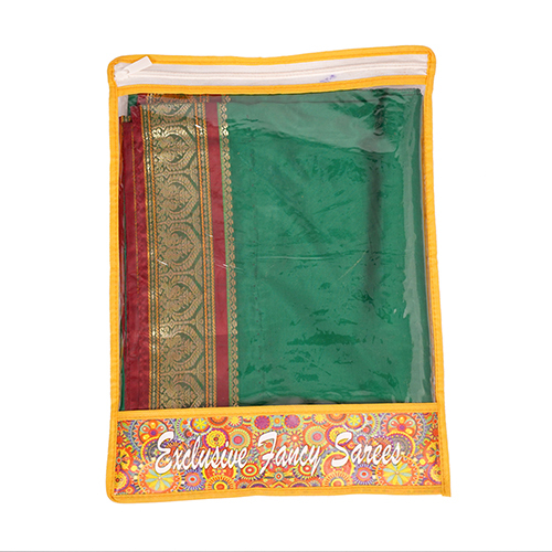 10Mm Pvc Backside Printed Front Patti Print Transparent Bag - Feature: Embossing