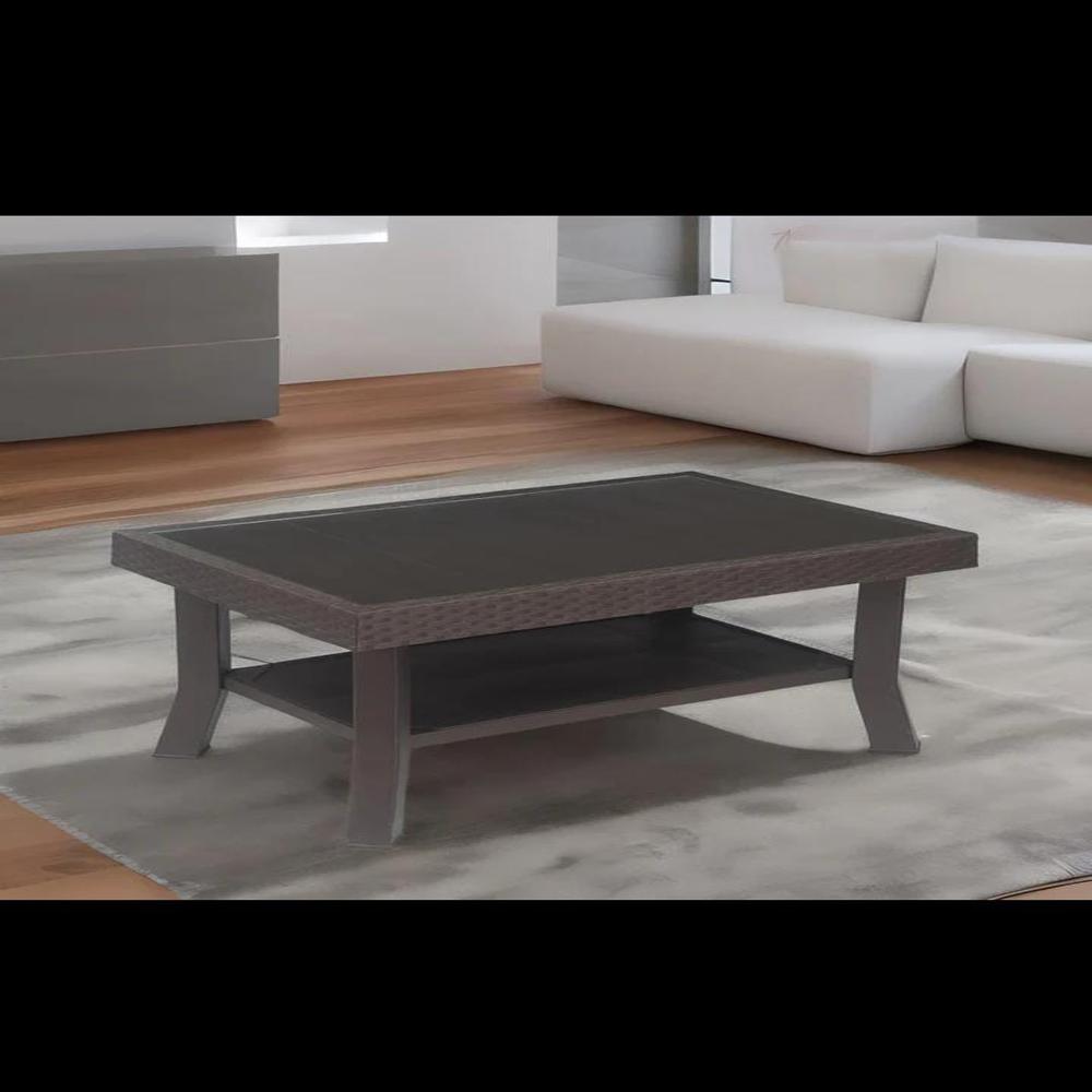 Nilkamal Center Table 01 (With Glass) - Assembly: No Assembly Required