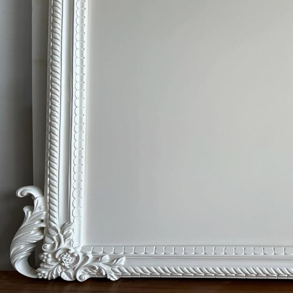 Luxury Hand-Carved Wooden Mirror Frame