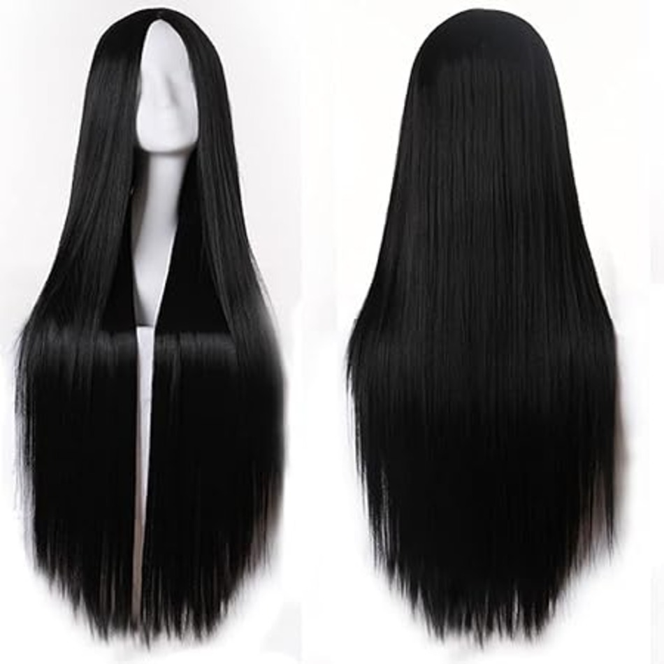 Synthetic Hair Wigs for Women, Full Head Natural Looking Artificial Hair