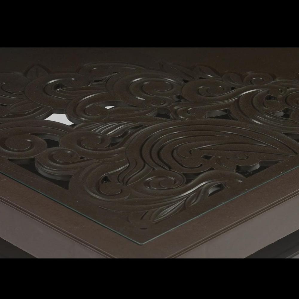 Nilkamal Center Table 02 (With Glass) - Assembly: No Assembly Required