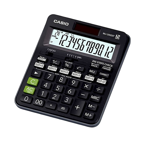 MJ 120GST Calculator