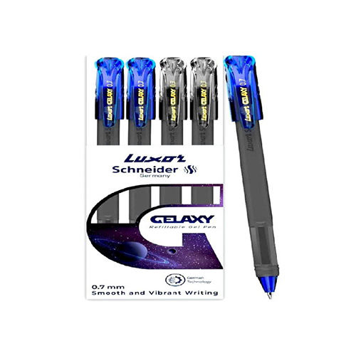 Luxor Schneider Gelaxy Refillable Gel Pen Set of 4