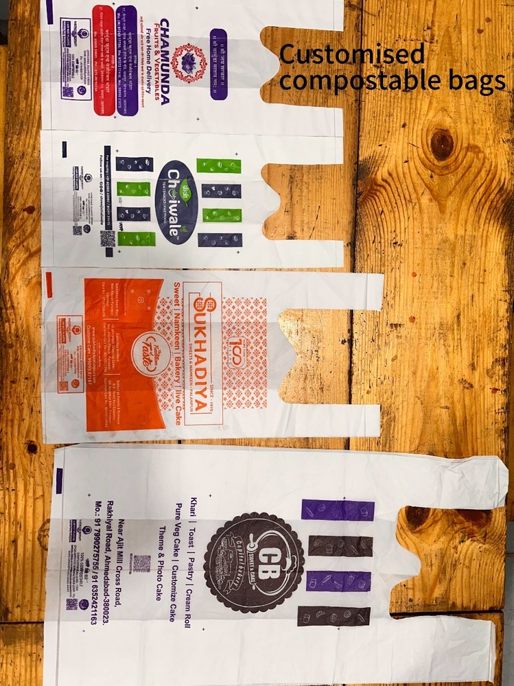 Biodegradable Compostable Bags - Color: Black