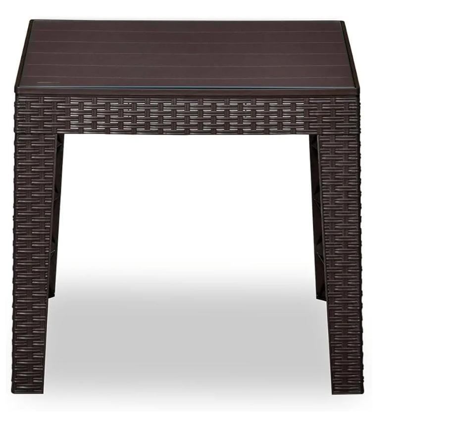 Nilkamal Breeze Center Table ( With Glass) - Assembly: No Assembly Required