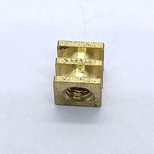 Brass Square Insert - Color: Golden