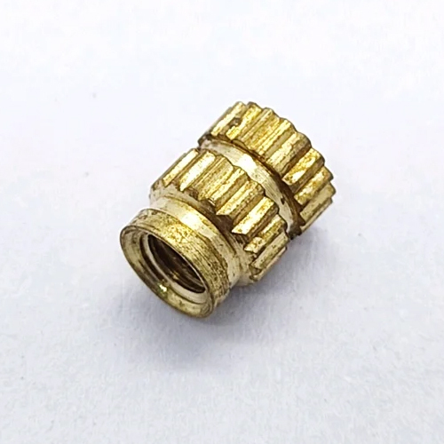 Brass Round Moulding Insert - Color: Golden
