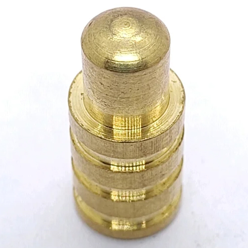 1-2 Inch Brass Male Connector - Color: Golden