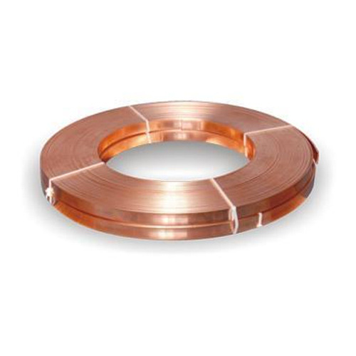 Copper Earthing Strip - 25x3mm X 2.5m, Silver & Golden | High Conductivity, Galvanization For Lightning Protection Systems