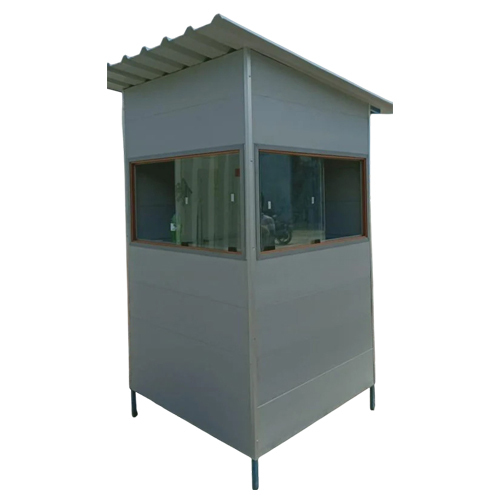 01_Frp Portable Security Cabin - Color: Grey