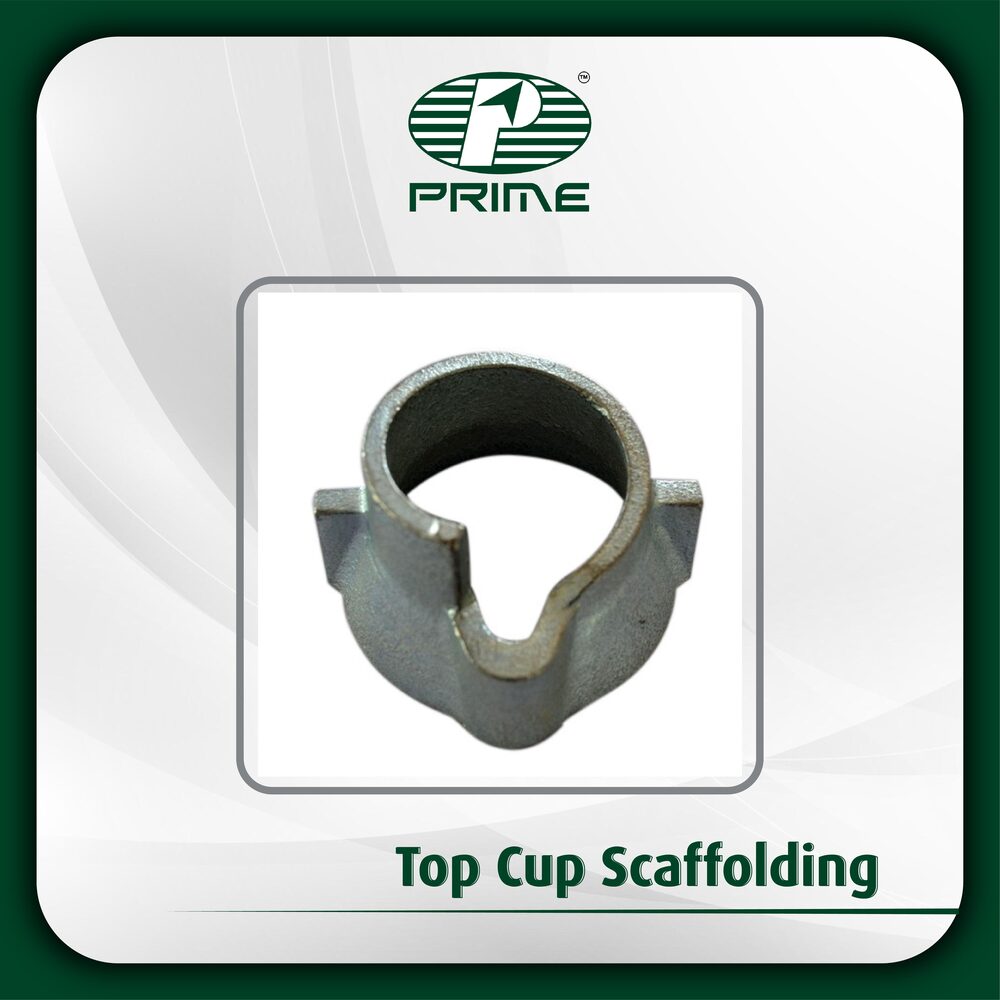 Scaffolding Bottom Cup - Durable Steel Construction, 10-inch Diameter For Stable Support