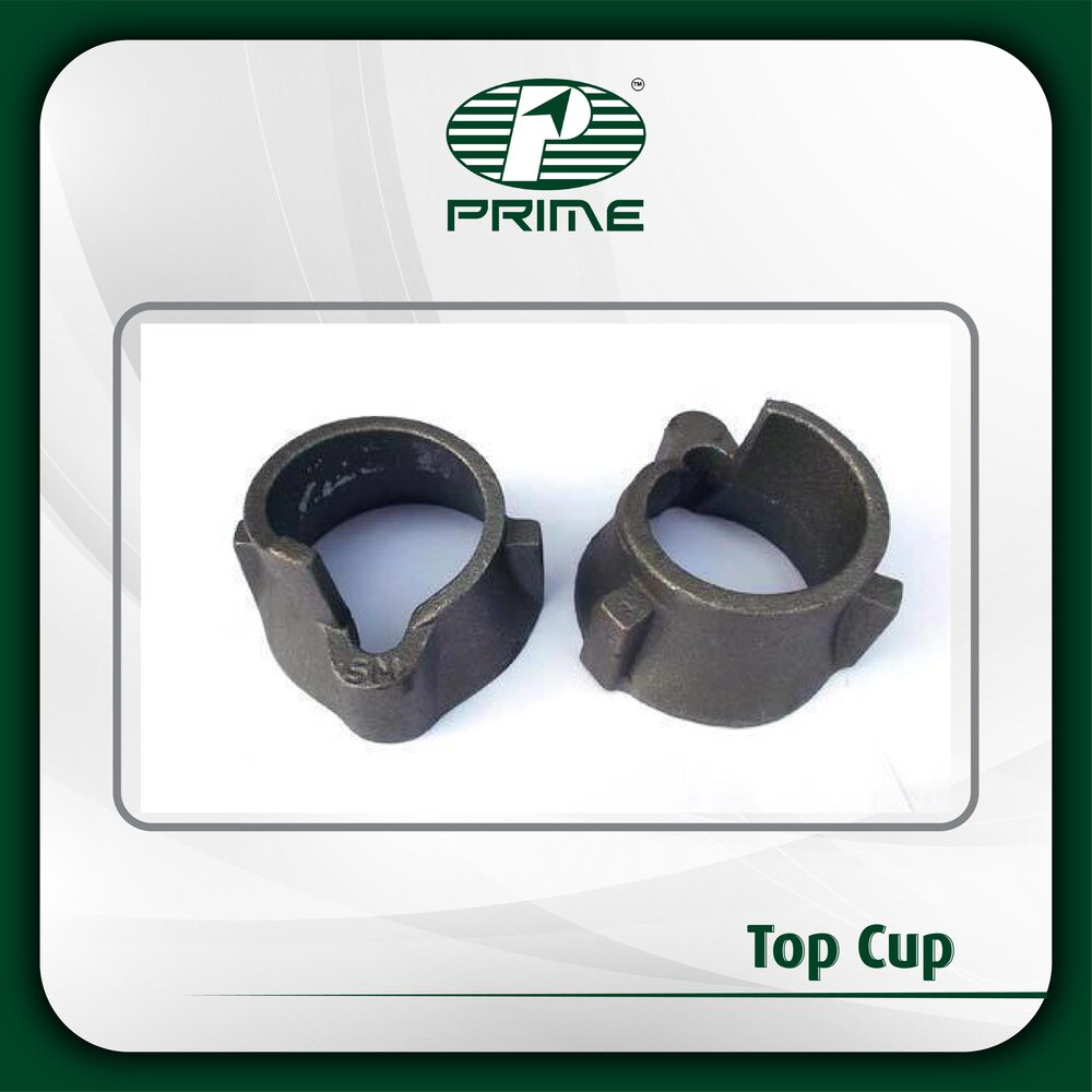 Scaffolding Bottom Cup - Durable Steel Construction, 10-inch Diameter For Stable Support
