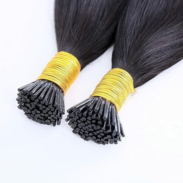 Views Remy I-Tip Permanent Extensions 50 Strands/Pack (50G, 24 inch, Pack of 1) Hair Extension