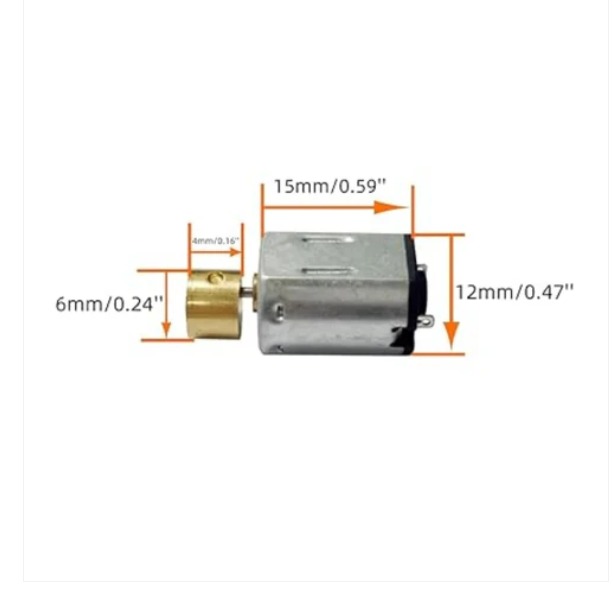 N20-12V 60 RPM Low RPM Motor High Torque Motor Powerful DC Motor With Metal Gears Compact DC Motor For Robotics And Models