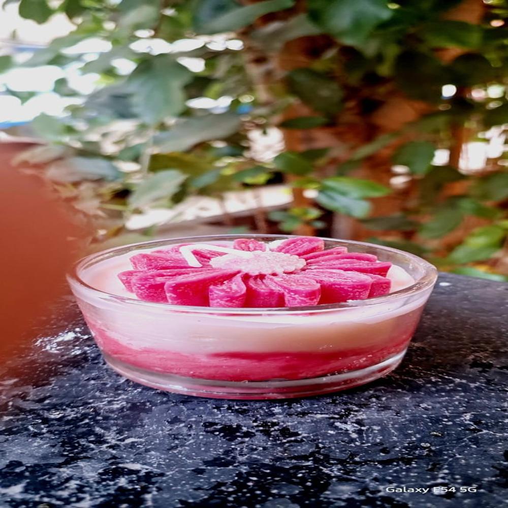 Divine Candle - Handcrafted Beeswax, 250 Gsm, Color-changing Effect | Eco-friendly Aromatic Home Decor, Air-purifying Elegance