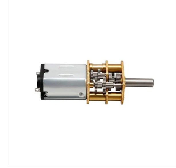 N20 Micro Gear Motor 6V 600 RPM Motor Miniature Metal Gear Motor High-Torque Micro Motor Affordable RC Motor
