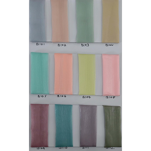 Polyester Satin Fabric - Color: Multi Colour