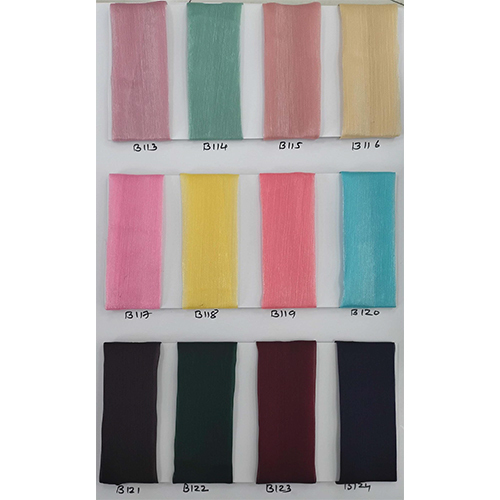 Polyester Net Fabric - Color: Multi Colour