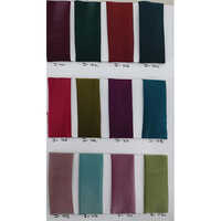 Plain Polyester Satin Fabric - Color: Multi Colour