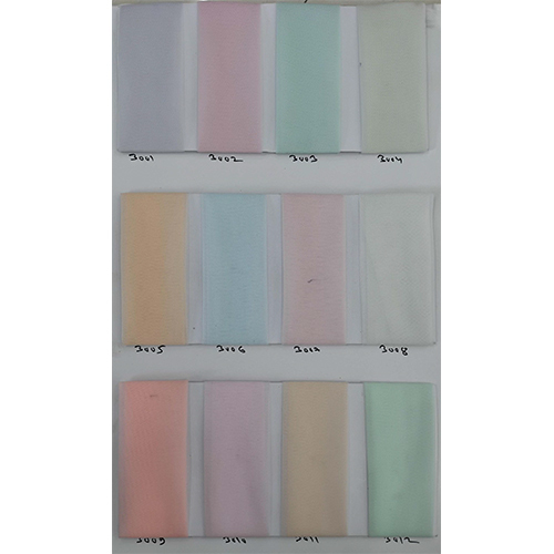 Polyester Net Fabric - Color: Multi Colour
