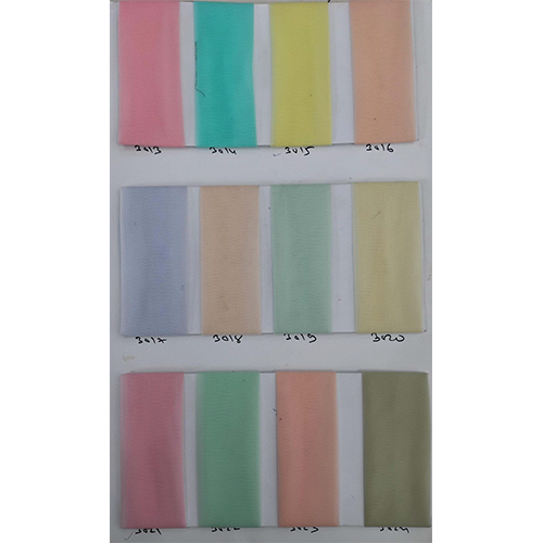 Polyester Net Fabric - Color: Multi Colour
