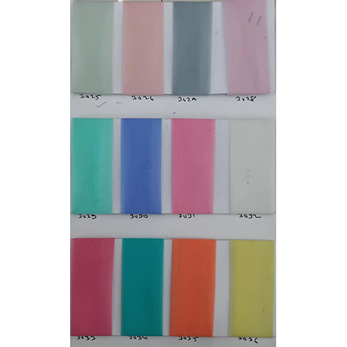 Polyester Net Fabric - Color: Multi Colour