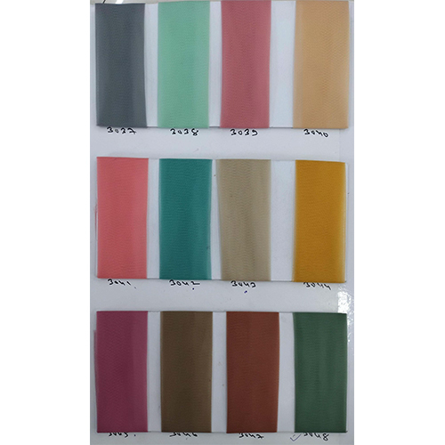 Polyester Net Fabric - Color: Multi Colour