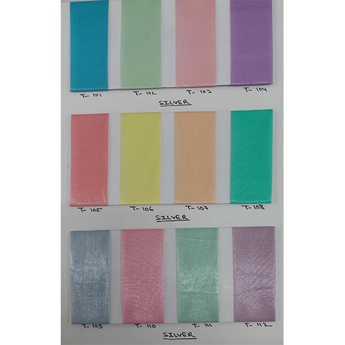 Plain Nylon Fabric - Color: Multi Colour