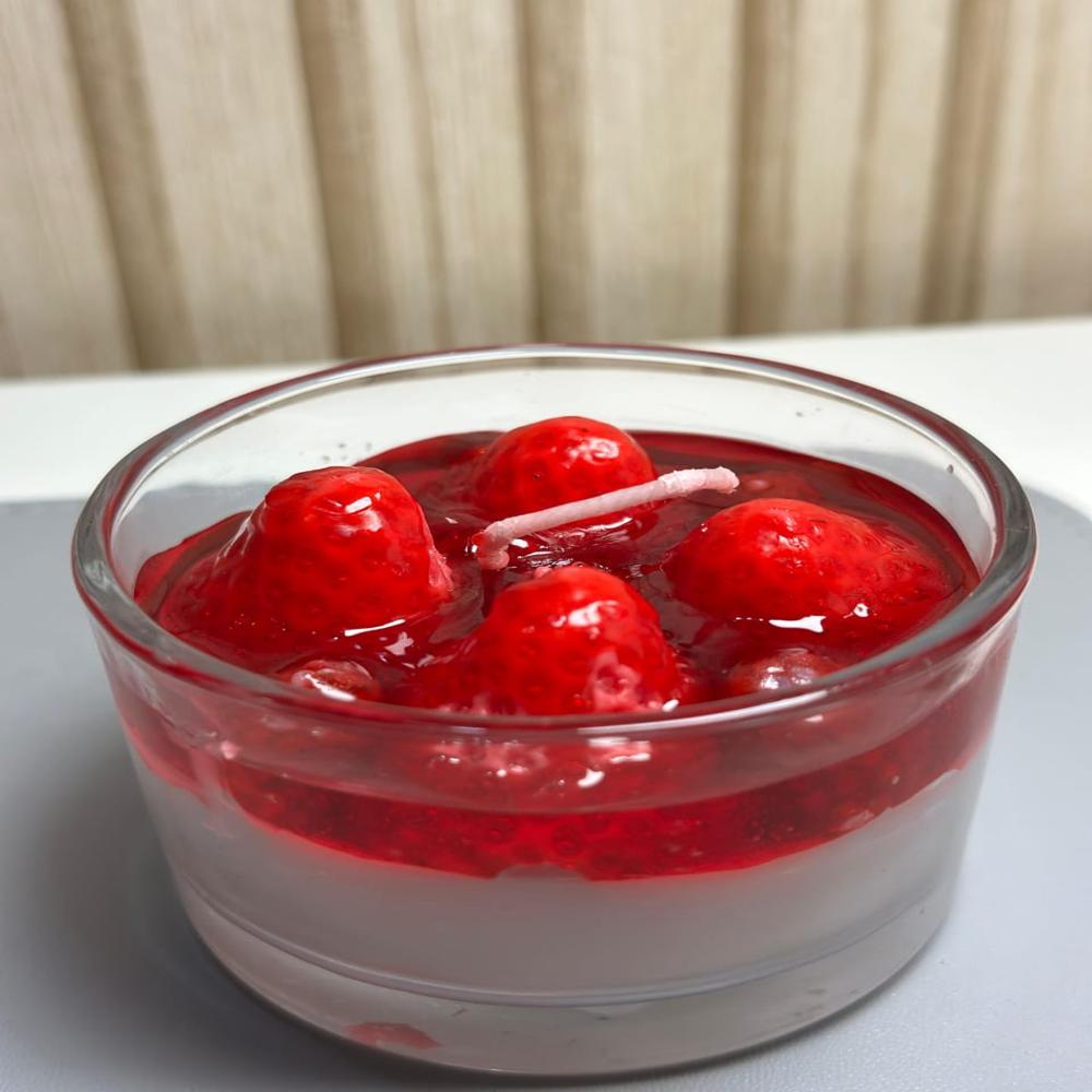 Strawberry Gel Candle