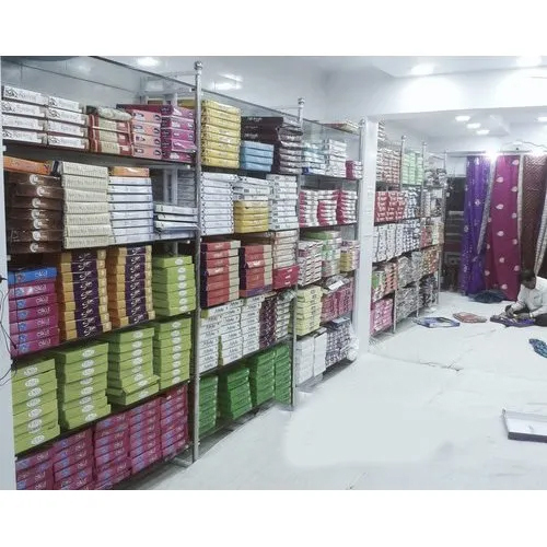 Saree Storage Rack - Color: As Per Availability