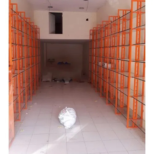 8 Feet Grocery Storage Rack - Color: As Per Availability