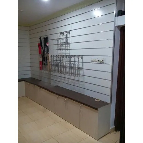 Slatt Wall Unit Rack - Metal Type: Steel