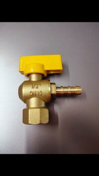 L shape FEMALE GAS VALVE 1-2