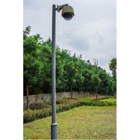 Cctv Camera Pole - Color: Stainless Steel