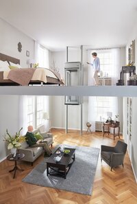 Single phase Home Mini Lift (220 volt)