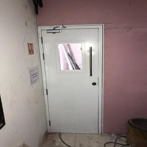 Press Steel Single Door - Application: Industry