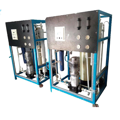 250 LPH FRP RO Plant - Semi-Automatic Operation, 250 Ltr/hr Capacity , Electric Drive System for Well Water Treatment at 240 Volt