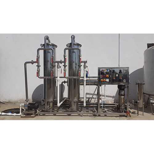 Ss Ro Plant - Stainless Steel | 240 Volt, Semi-automatic Operation, Electric Drive For Efficient Well Water Treatment Solutions
