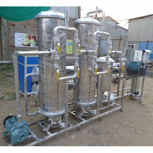 Ss Ro Plant - Stainless Steel | 240 Volt, Semi-automatic Operation, Electric Drive For Efficient Well Water Treatment Solutions