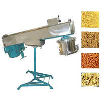 Farsan Machine - Stainless Steel Body, 42x11x19 Inch | 35-40 Kg/hr Capacity, 0.5 Hp Motor, Easy Clean Design, 10 Sieves For Versatile Snack Production