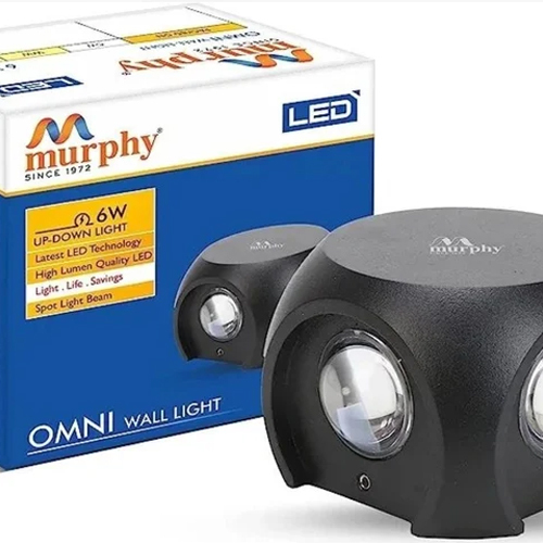 6W Murphy Led Omni Wall Light - Application: Outdoor