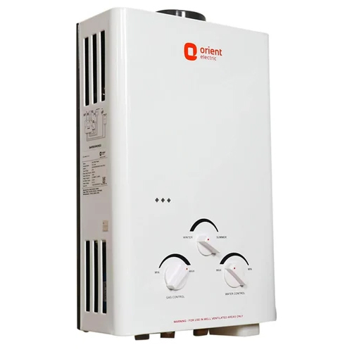 6L Orient Electric Gas Water Geyser - Capacity: 6 Ltr