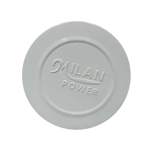 Milan Power Concealed Metal Box - Color: White