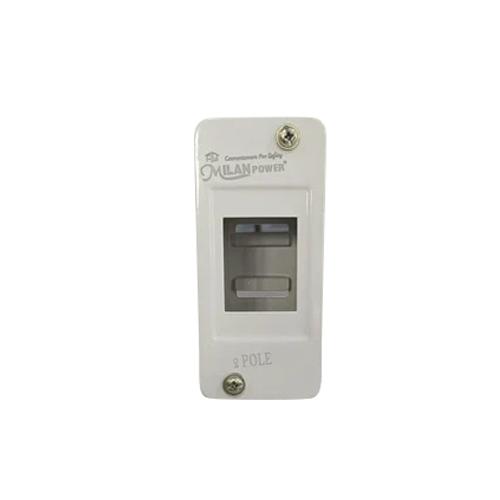Milan Power 2 Pole Mcb Box - Color: White