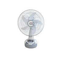 Ac D Fan 1715 Model Rechargeable Fan - Color: White