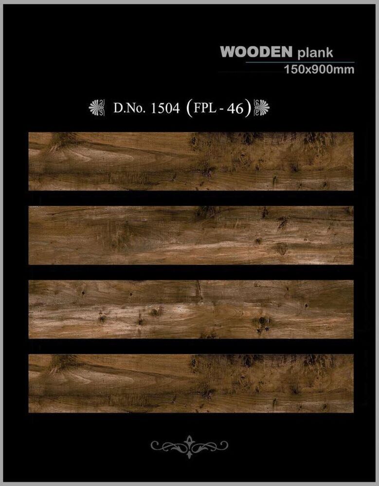 150x900mm Decorative Wooden Plank Tiles Natural Wood Effect for Stylish Flooring Solutions