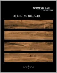 150x900mm Decorative Wooden Plank Tiles Natural Wood Effect for Stylish Flooring Solutions