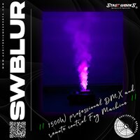 Auditorium Sw Blur Series Fog Machine - Color: Black