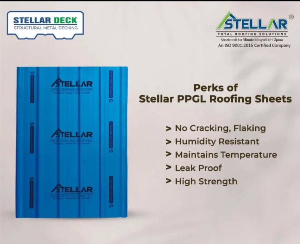 Ppgl Roofing Sheet - Material: Steel